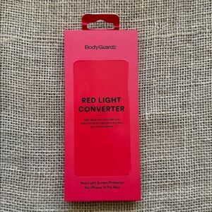BodyGuardz Red Light Converter for iPhone 15 Pro Max brand new sealed in box